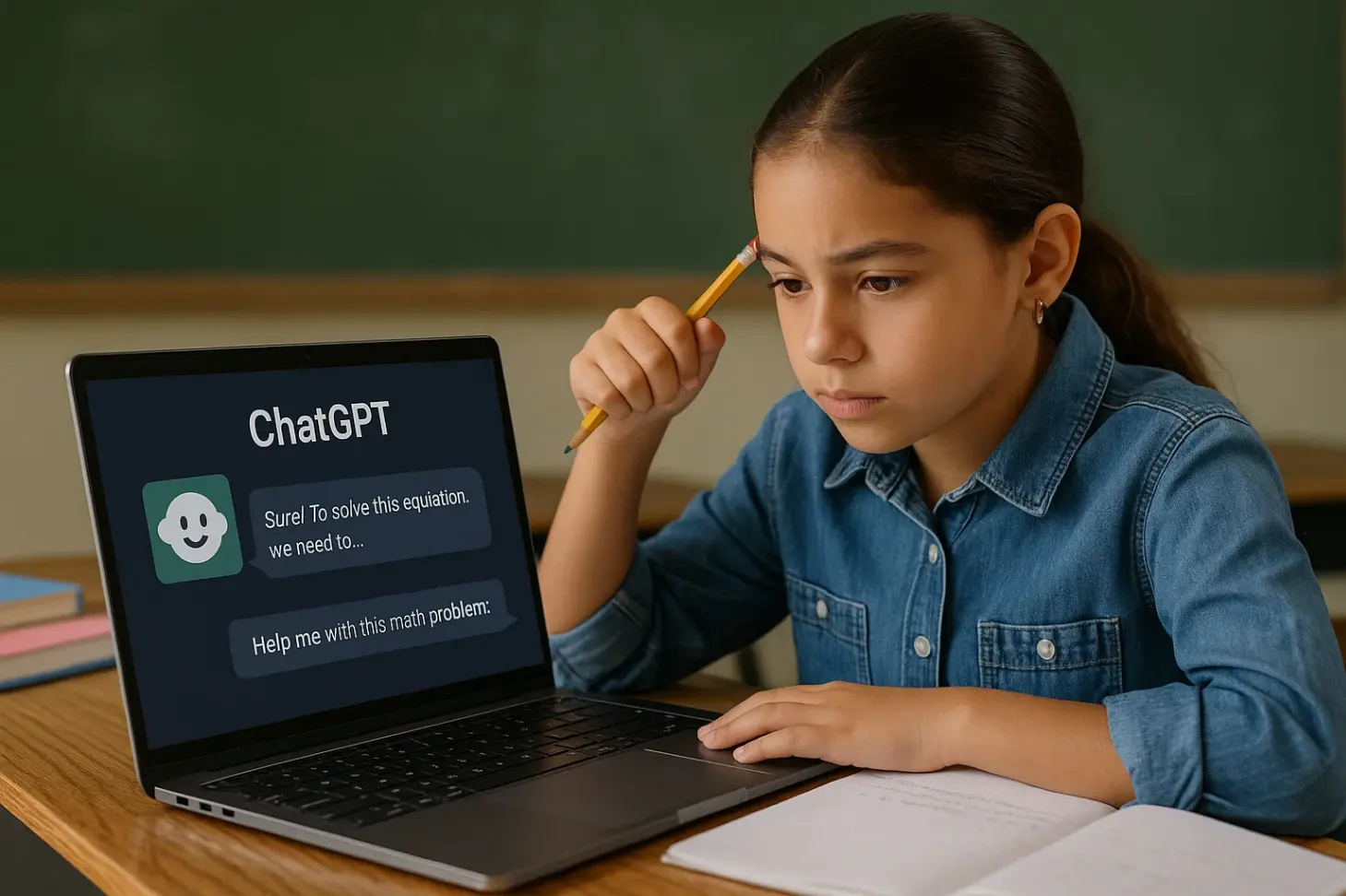 Школьные задачи и ChatGPT — как ИИ помогает учёбе