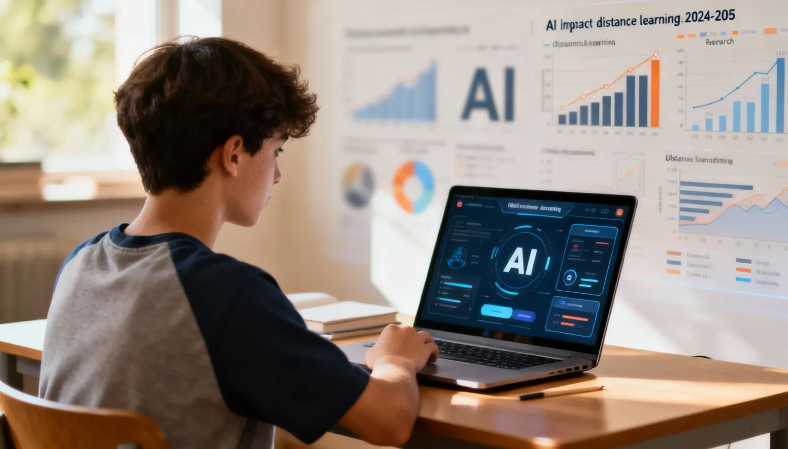 Влияние ИИ на качество дистанционного обучения